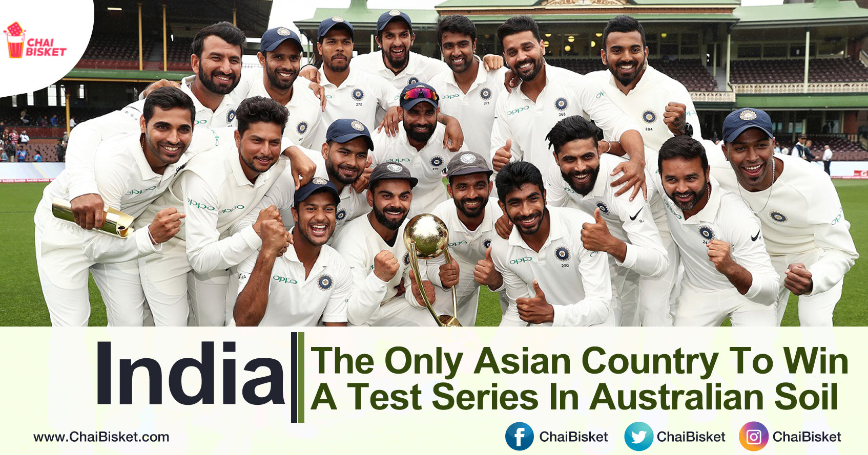 Team India Sets A Historic Record By Winning In Aus & We're So Damn Proud