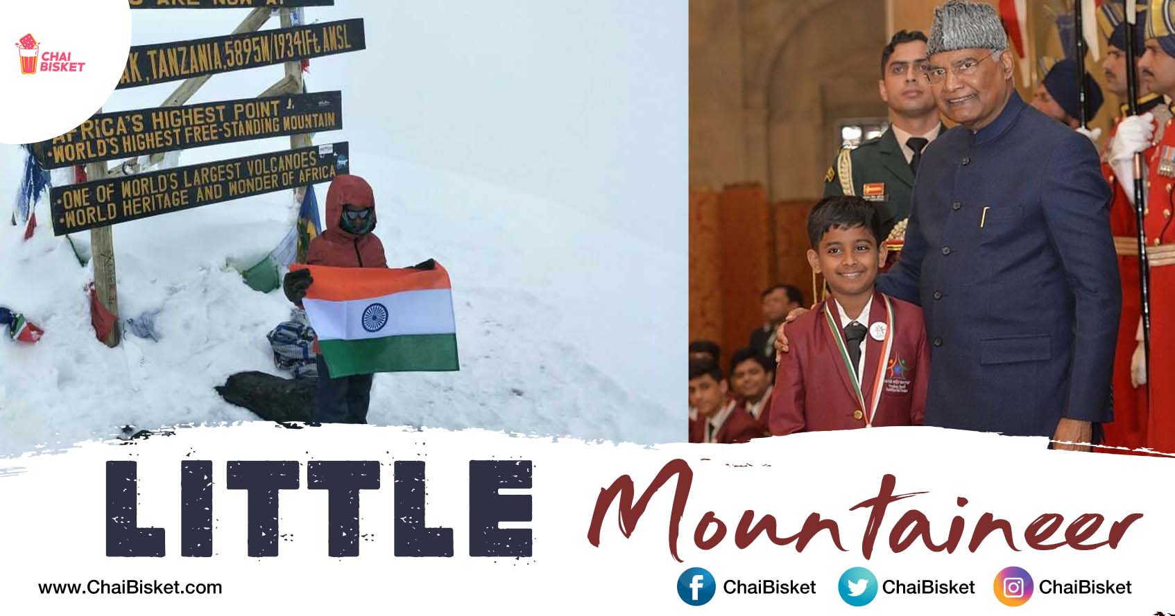 Meet The 9 Year Old Mountaineer Who Received A Prestigious Award From President