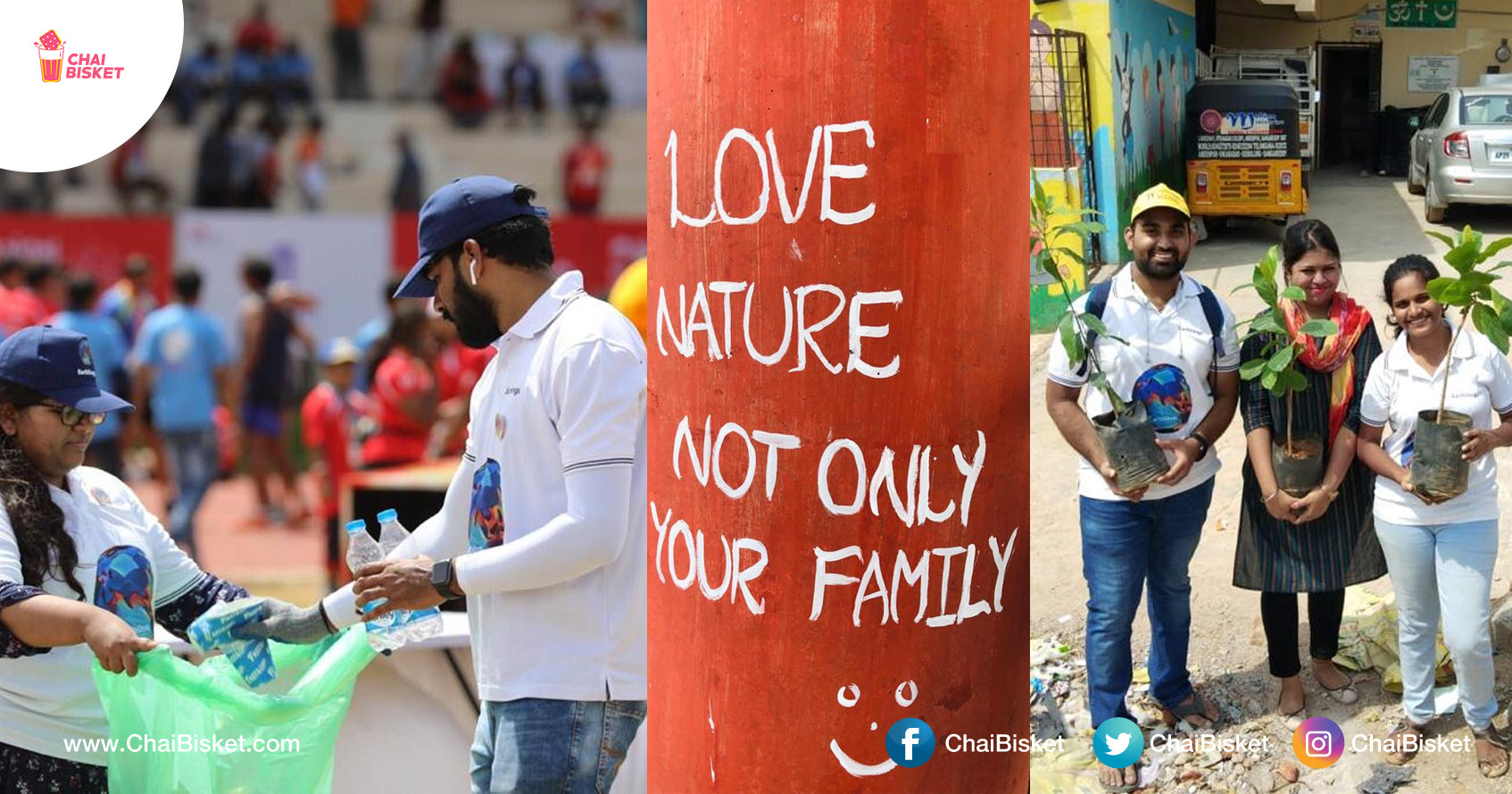 Meet Sriram & His Team Earthlings Who Are Contributing Their Part To Save Mother Nature