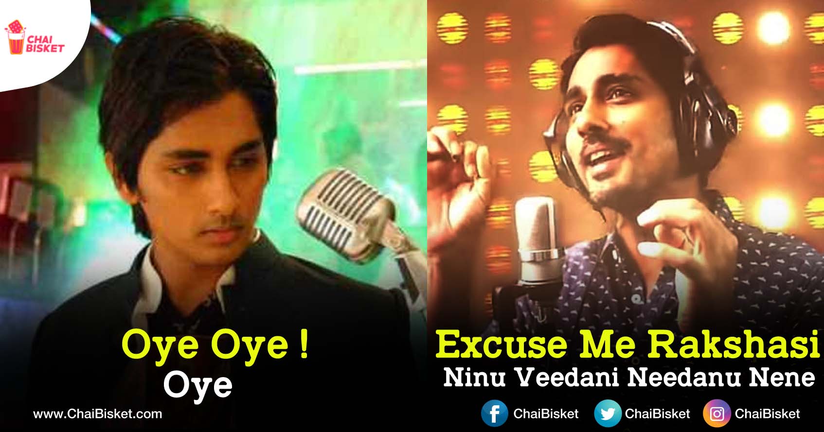 Siddharth As Singer: 9 Songs Sung By The Multi Talented Siddharth