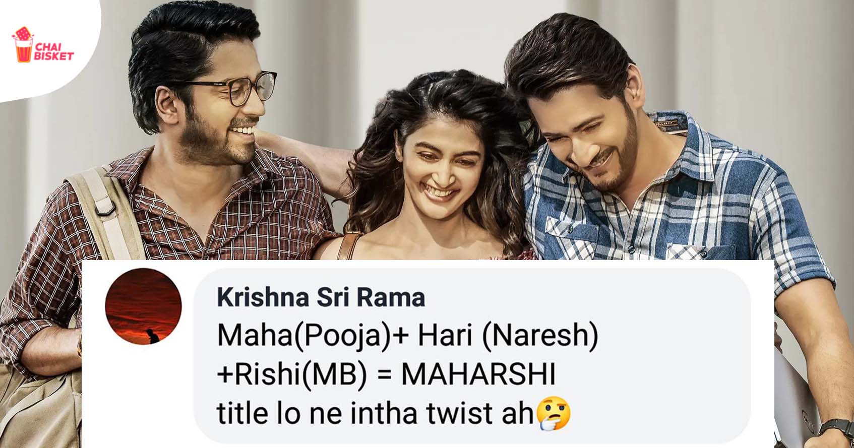 People Are Predicting Maharshi Story From Just 1 Poster & Its ROFL