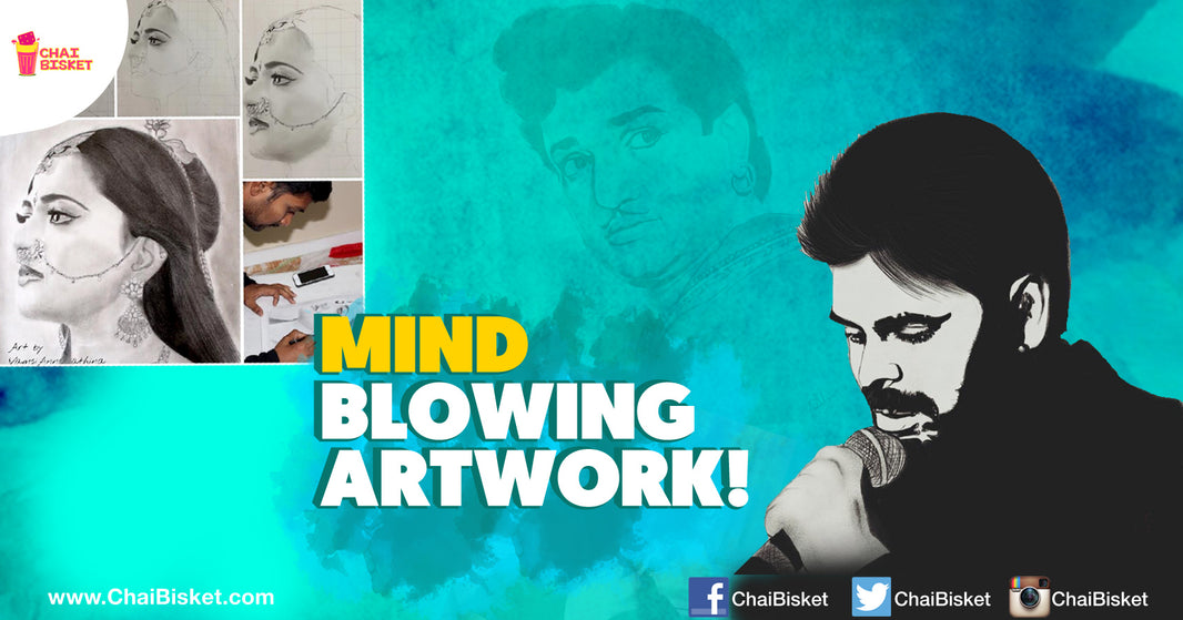 You Must Check Out The Mind Blowing Pencil Sketches By This Telugu Artist!