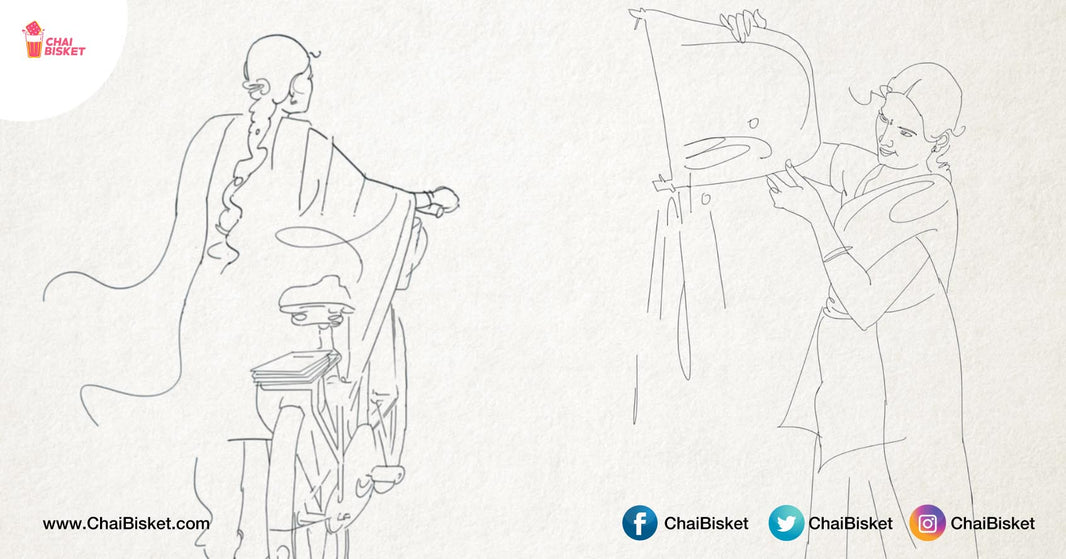 Meet Chitra, A Brilliant Artist Who Sketches Life-Like Portraits