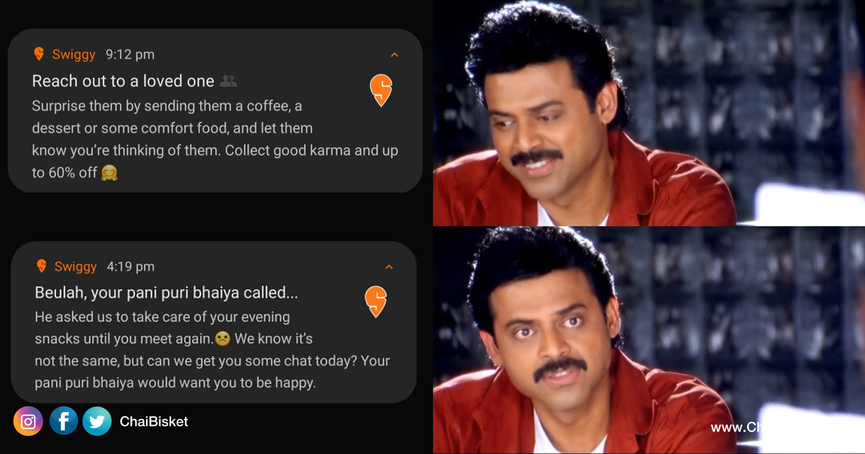 Idekkadi Mass Notifications Raa Mawa: Here Are Some Notifications From Swiggy That Are No Less Than Flirty Messages