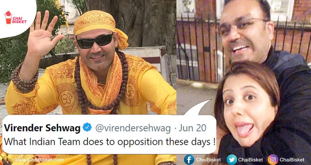 Wah Viru Wah!!  16 Savage Tweets That One & Only Sehwag Can Tweet