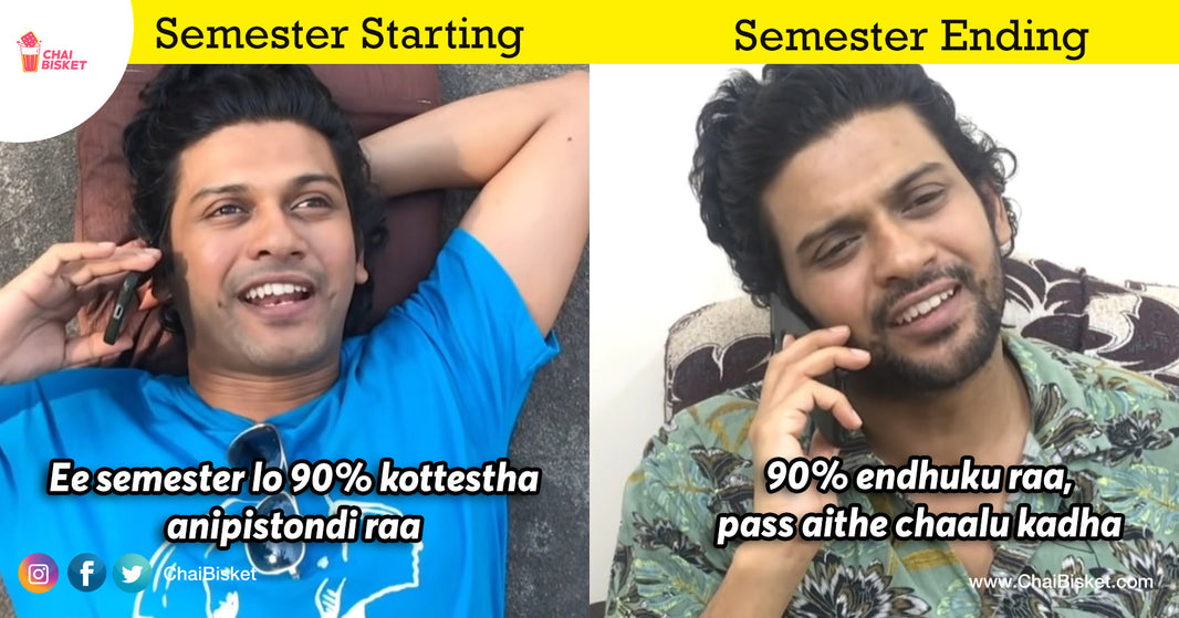 Stages Of A Engineering Student In Every Semester - Oru Small Peedakala