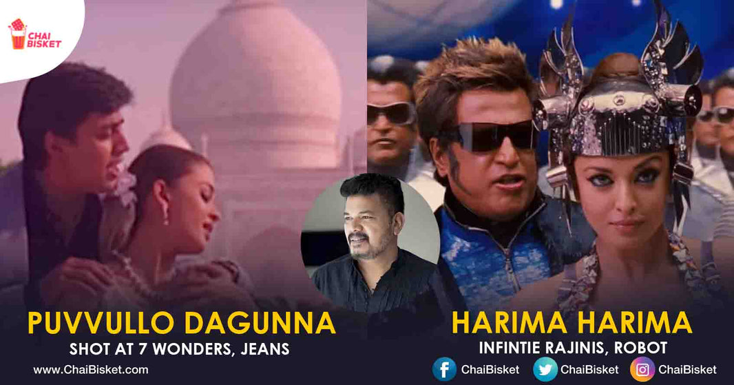 25 Songs From Shankar's Movie That Are No Less Than Visual Wonders