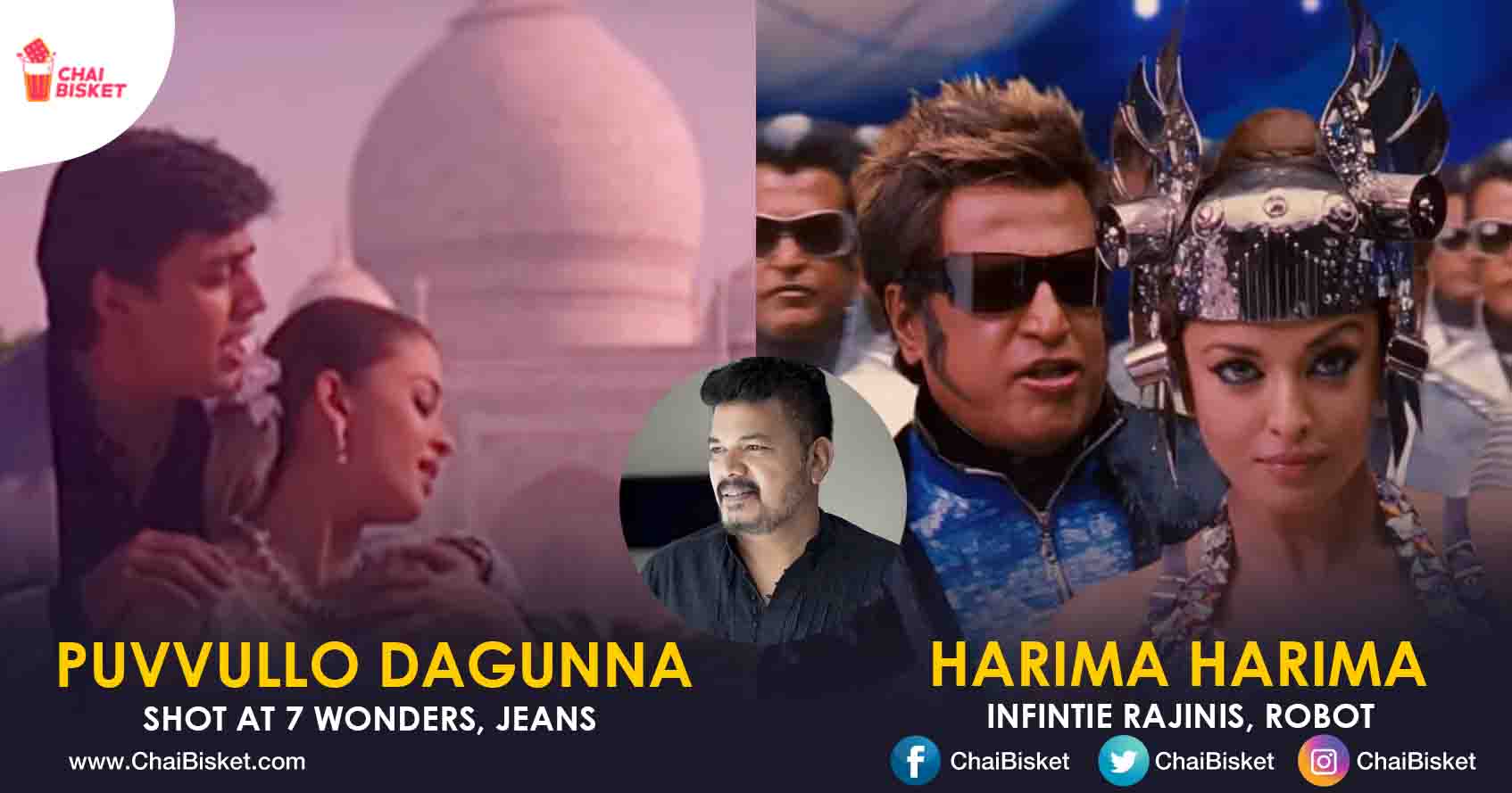 25 Songs From Shankar's Movie That Are No Less Than Visual Wonders