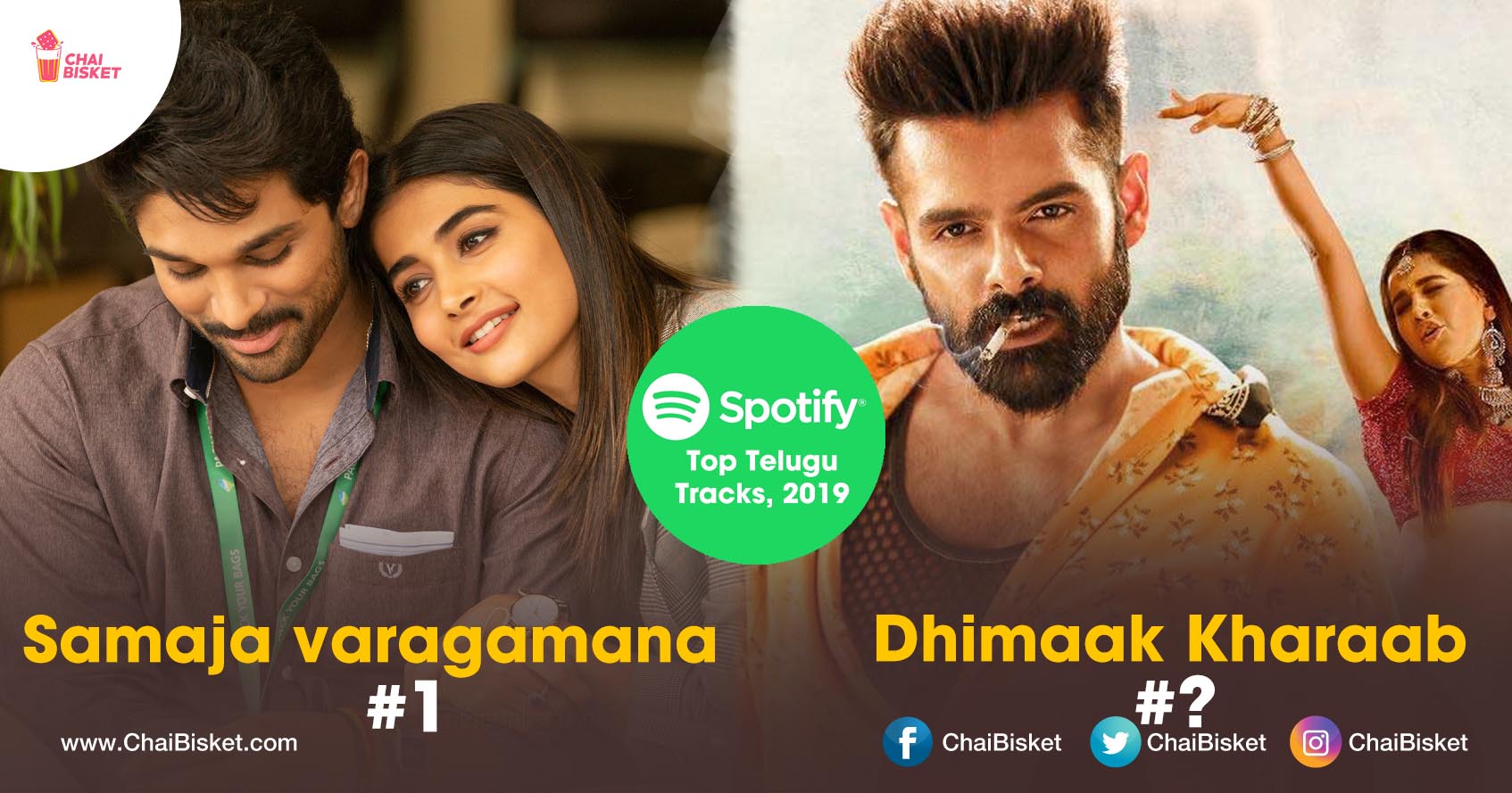 Here Is The Top 50 Telugu Songs Of 2019, According To Spotify