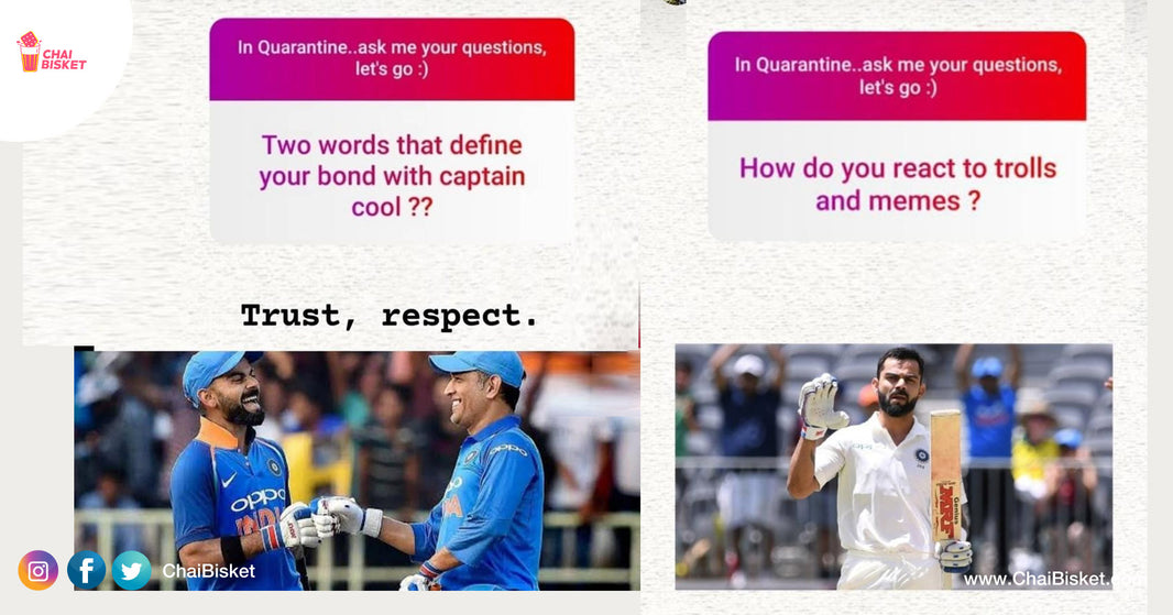 Viral Kohli Mowa's Funny Quarantine Q&A & His Epic Answers