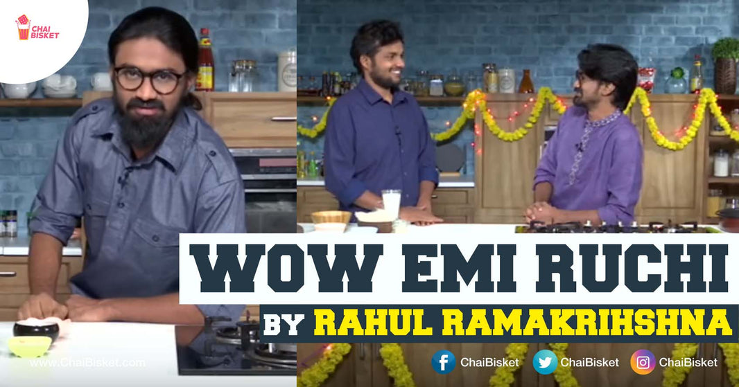 Did You Know This Cooking Show Hosted By Rahul Ramakrishna Before Arjun Reddy?