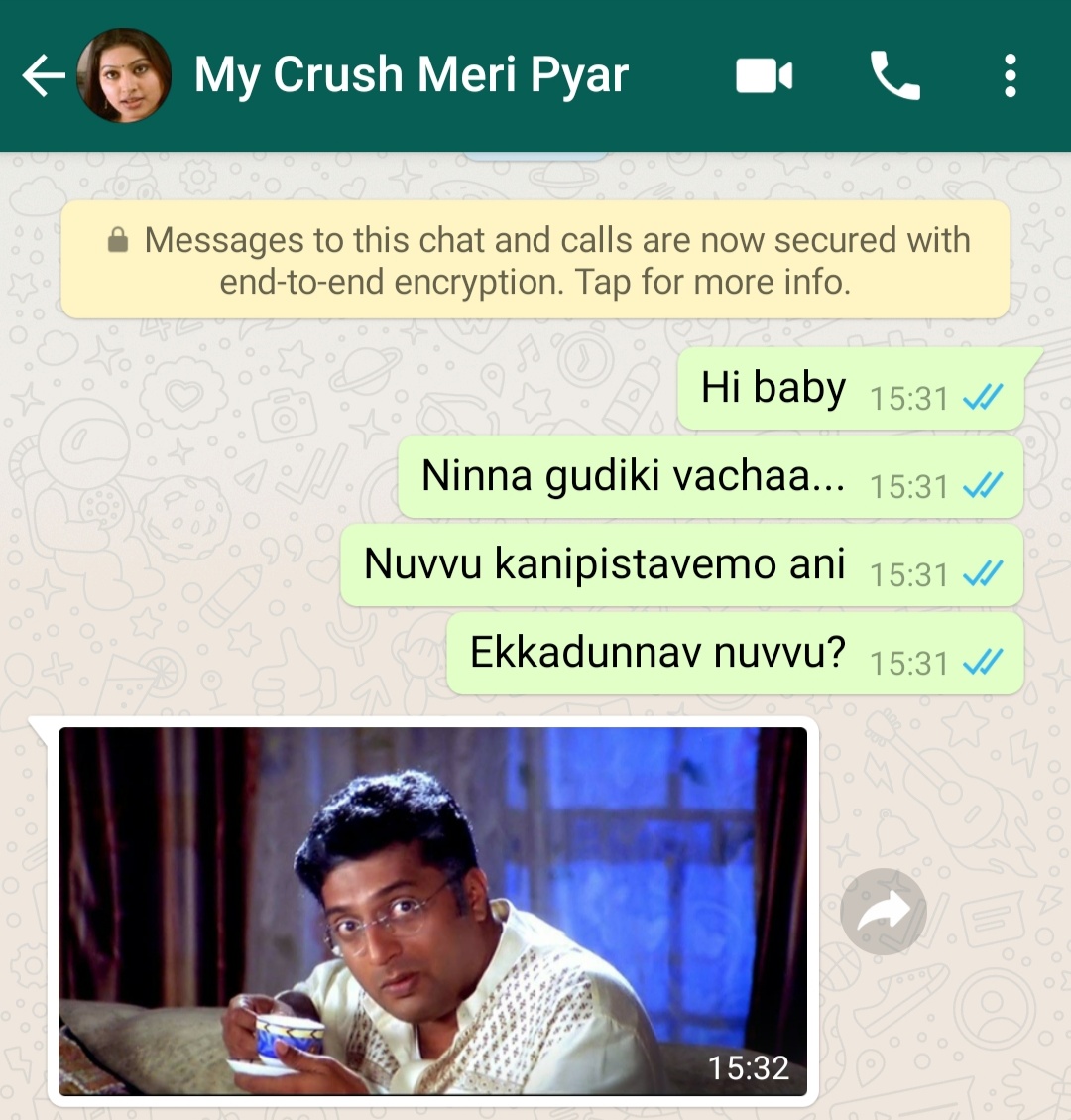 Crush Whatsapp Chat Sothanaigal Meme Tamil Memes