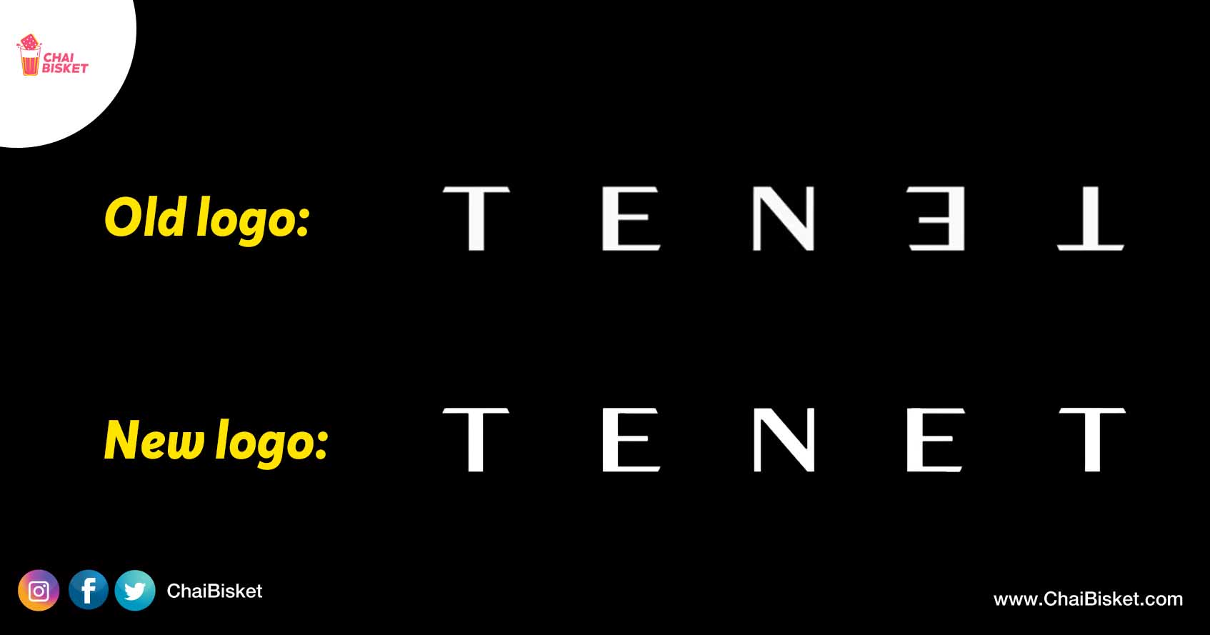 Why The TENET Logo Got Changed In The Final Trailer? This ...