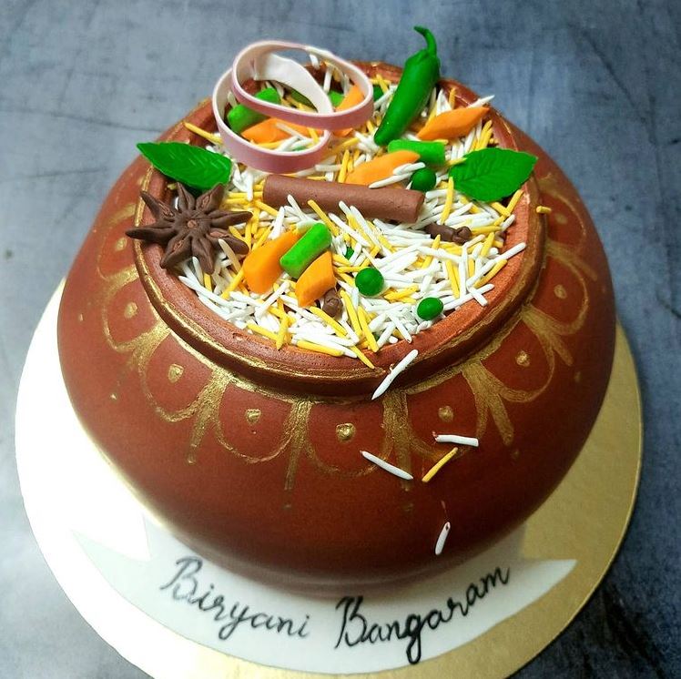 Biriyani Theme cake – THE BROWNIE STUDIO