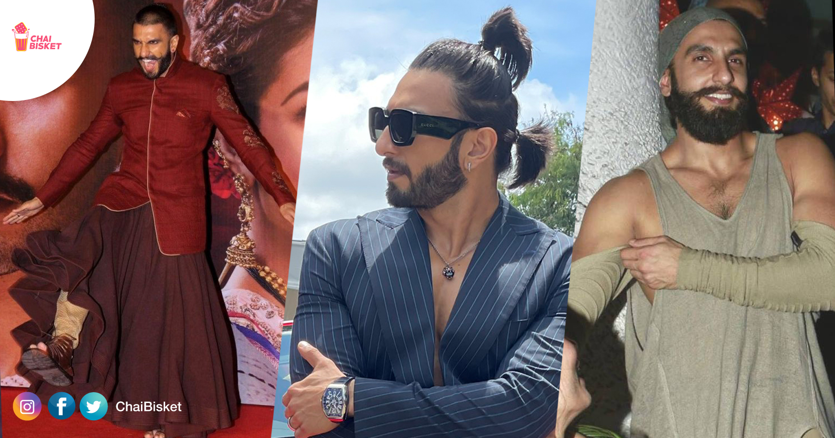 20 Quirky Outfits That Only Ranveer Singh Could Have Pulled Off - ScoopWhoop